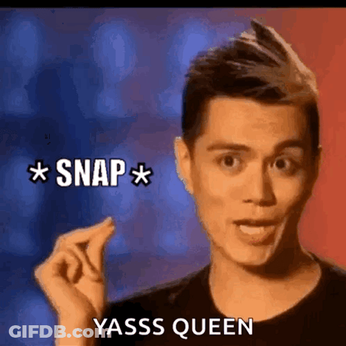 Yaas Snap Queen GIF