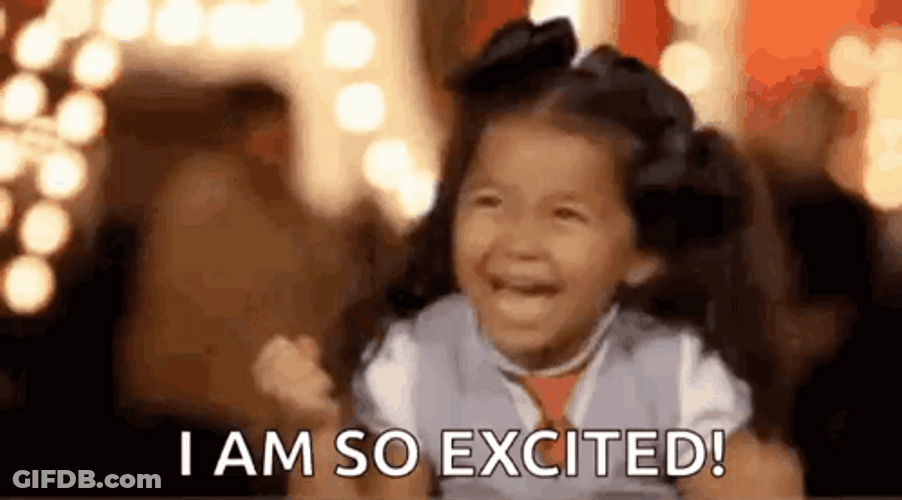 Yaas So Excited GIF