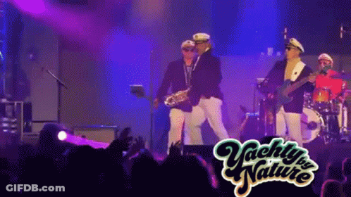 Yacht By Nature Performing On Stage GIF
