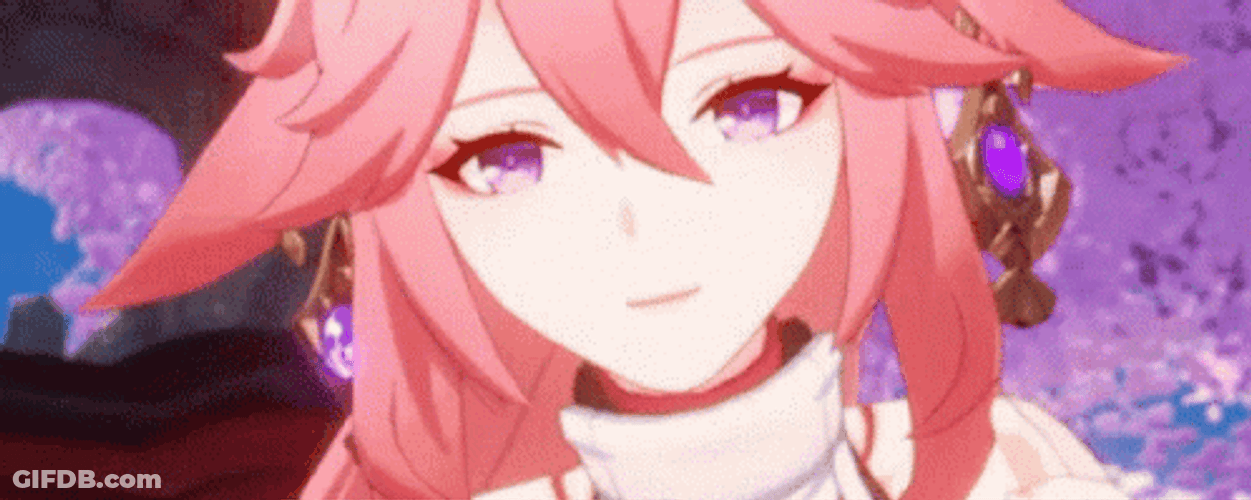 Yae Miko Discord Banner GIF