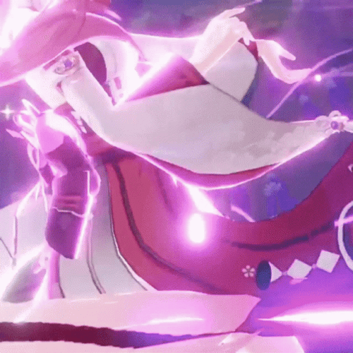 Yae Miko Electro Catalyst GIF