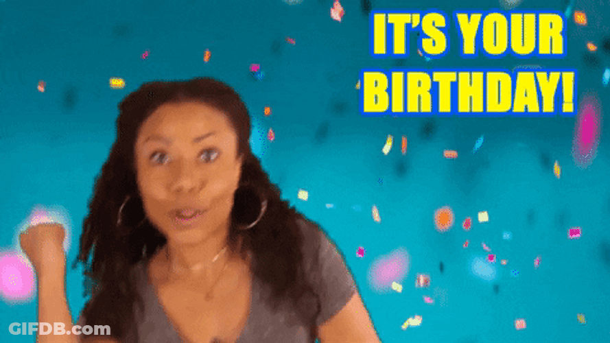 Yahoo It's Birthday Party GIF