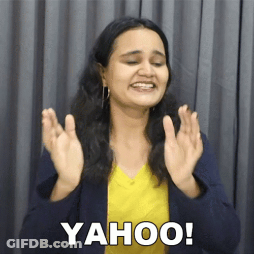 Yahoo Madhumita Sticker GIF