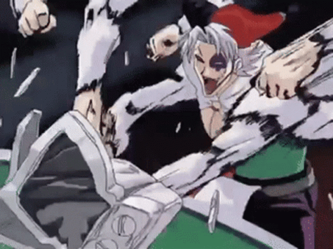 Yakitate Japan Pierrot Ora Ora Ora GIF