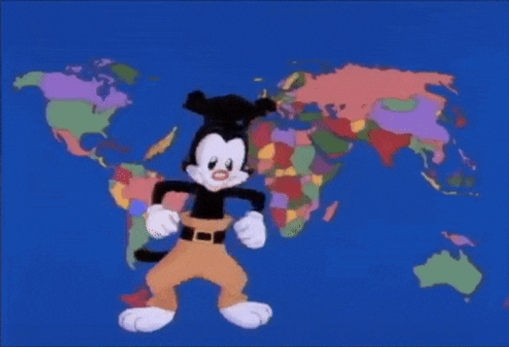 Yakko Animaniacs GIF