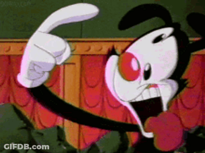 Yakko Warner Loco GIF