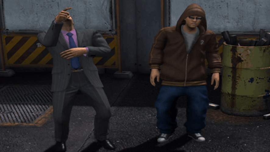 Yakuza 3 Right Foot Creep GIF