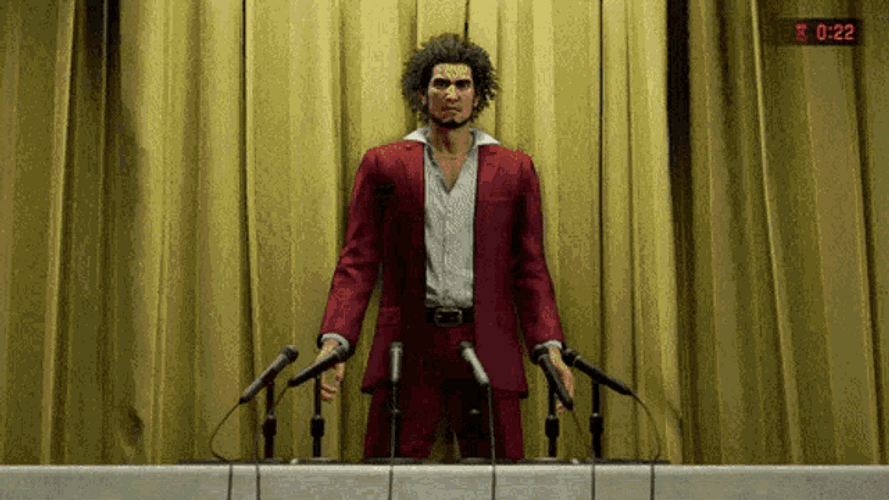 Yakuza Ichiban Kasuga Humblest Apologies Bow GIF