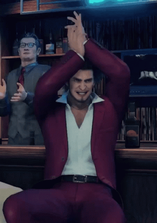 Yakuza Like A Dragon Ichiban Kasuga Clapping GIF