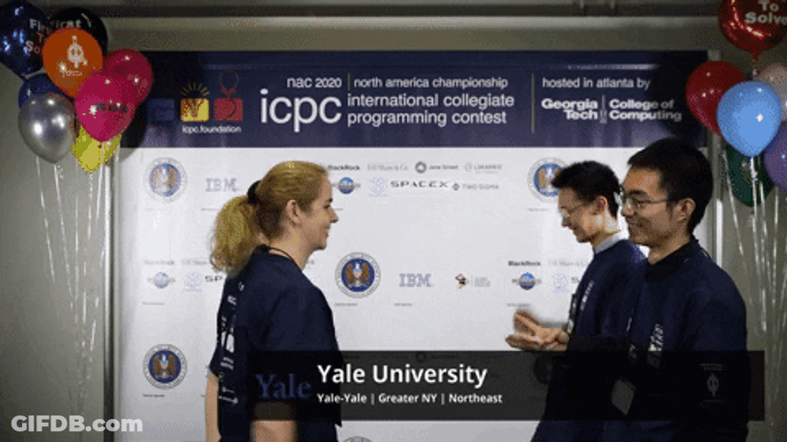 Yale University Students Rock Paper Scissors GIF