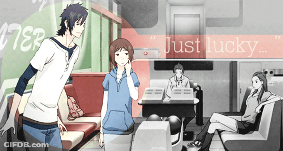Yamato Kurosawa And Mei Tachibana Fist Bump Each Other GIF