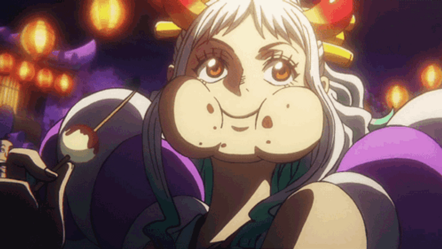 Yamato Munching On Takoyaki GIF