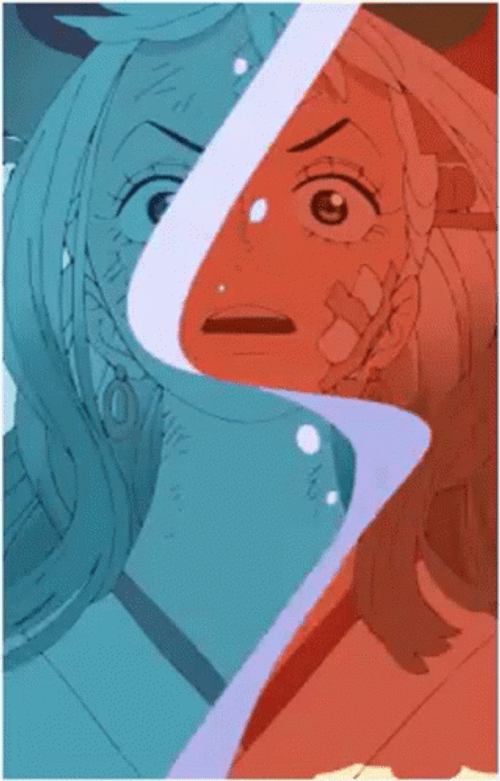 Yamato Surprised By Luffy GIF