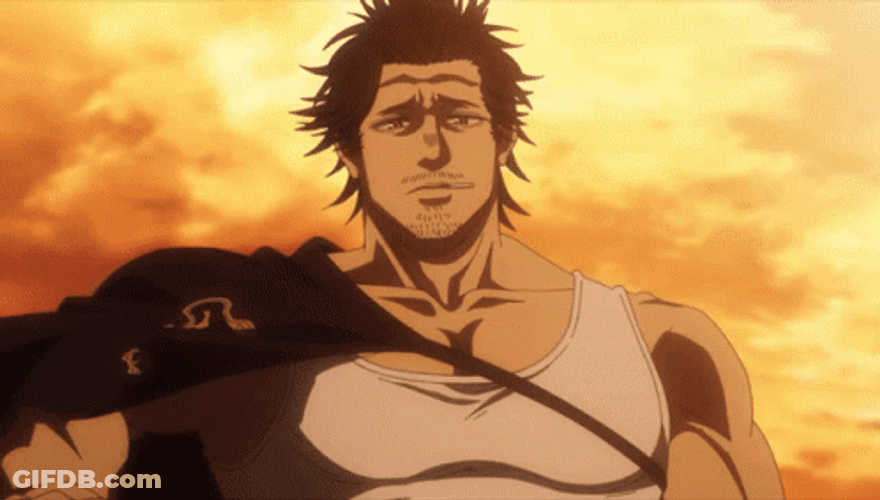 Yami Sukehiro Anime Discord Pfp GIF