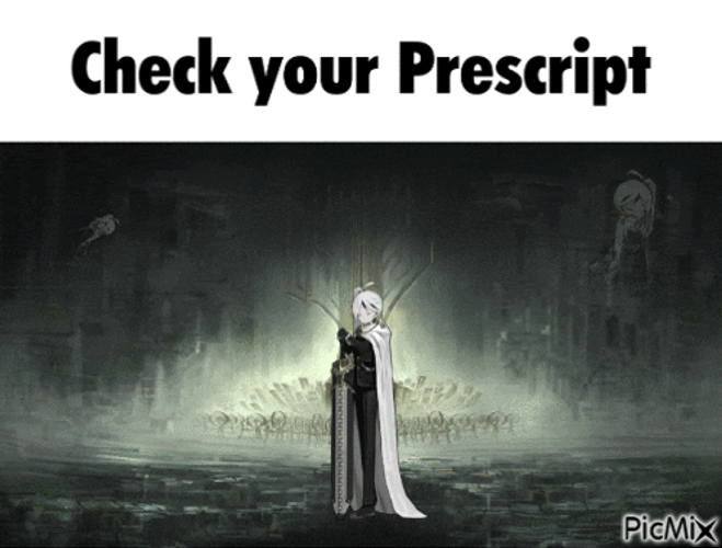 Yan Vismok Check Your Prescript GIF