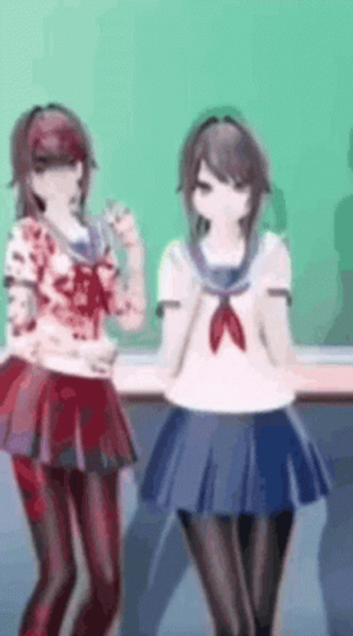Yandere Simulator Ayano Aishi Dance GIF