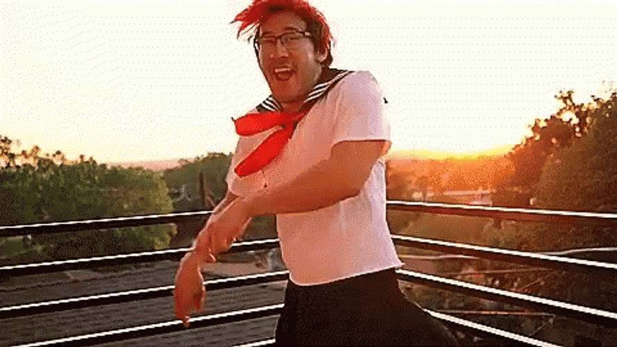 Yandere Simulator Funny Guy Cosplayers GIF