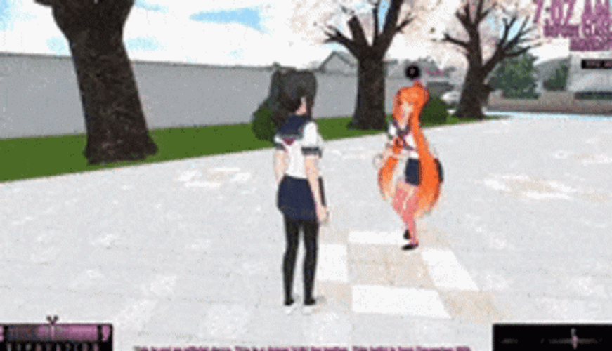 Yandere Simulator Osana Najimi Ayano Aishi GIF