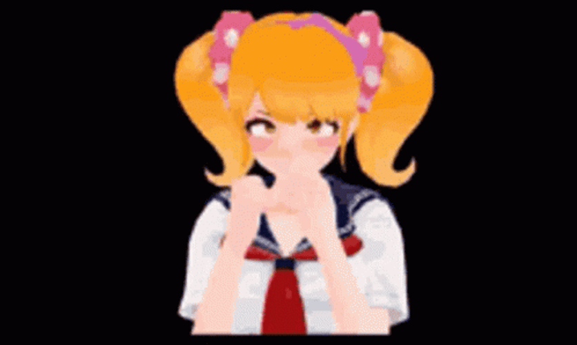 Yandere Simulator Raibaru Fumetsu Shy GIF
