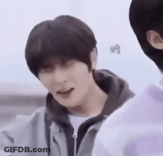 Yang Jeongin Fake Cry GIF