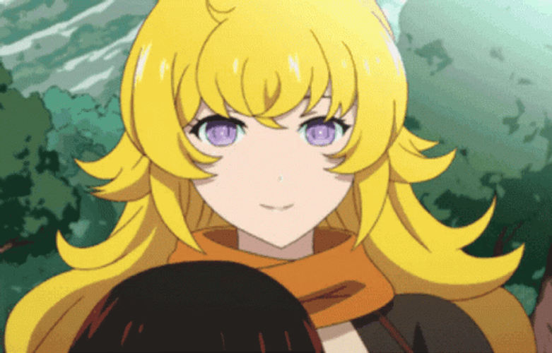 Yang Xiao Long Anime Winking GIF