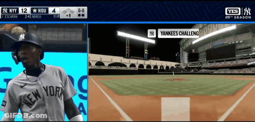 Yankees Baseball Game GIF