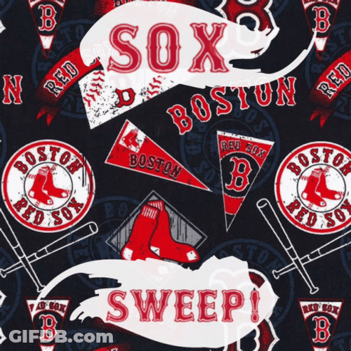 Yankees Broom Sweep Animation GIF
