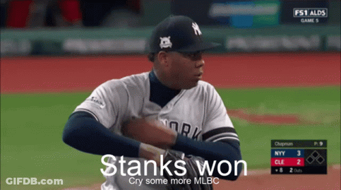 Yankees Pitcher Preparing To Throw GIF