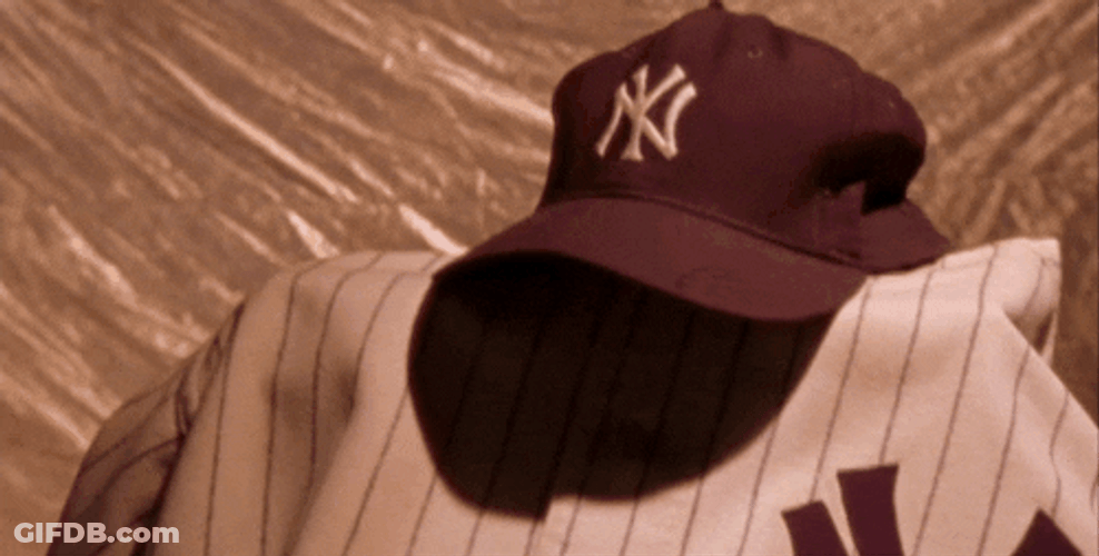 Yankees Sweep Jersey Uniforms GIF