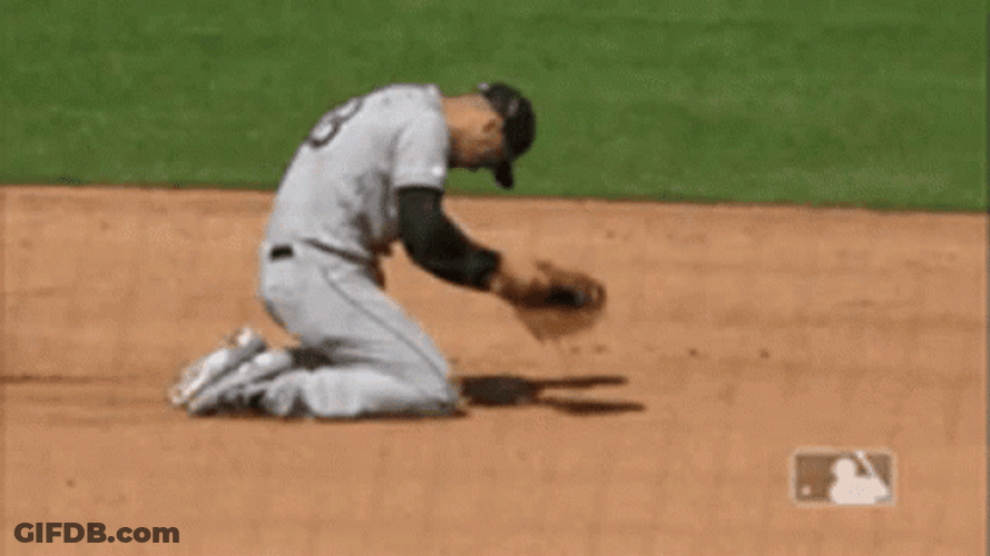 Yankees Sweep Nolan Arenado Flipping Out GIF