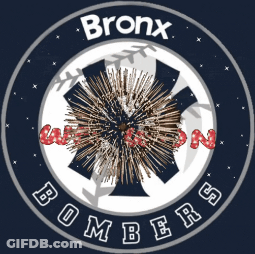 Yankees Sweep Team Icon Fireworks GIF