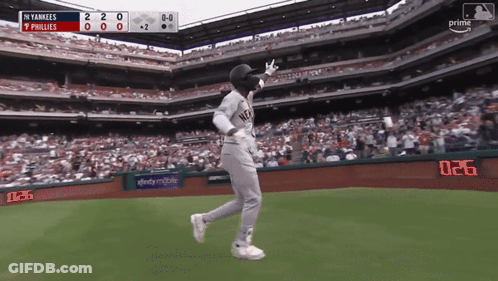 Yankees Vs Phillies Baseball Game GIF