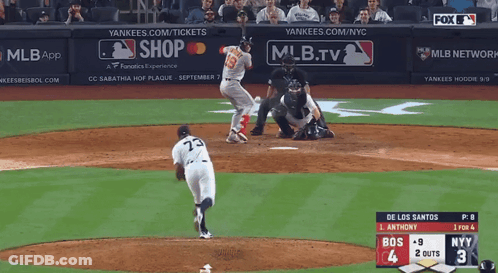 Yankees Vs Red Sox Baseball Game On Fox GIF