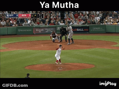 Yankees Vs Red Sox Baseball Game GIF