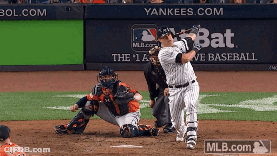 Yankees Win After Amazing Home Run GIF