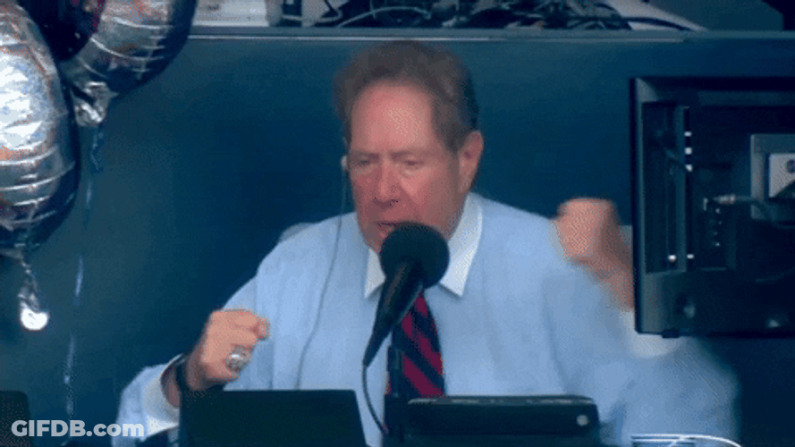 Yankees Win Announcer Went Crazy GIF