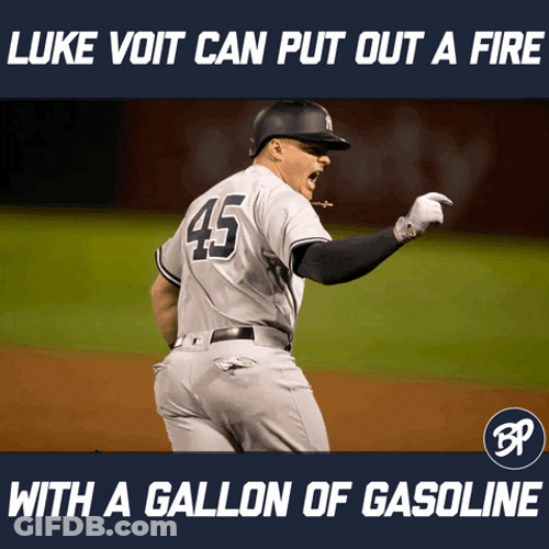 Yankees Win With A Gallon Of Gasoline GIF