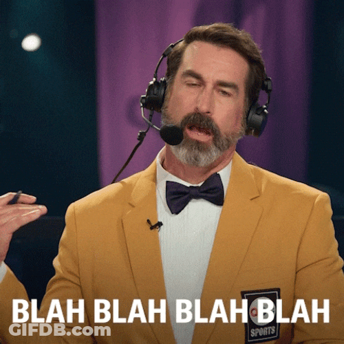 Yap The Host Keeps On Blabbering GIF