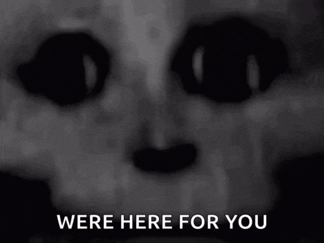 Yapping Creepy GIF