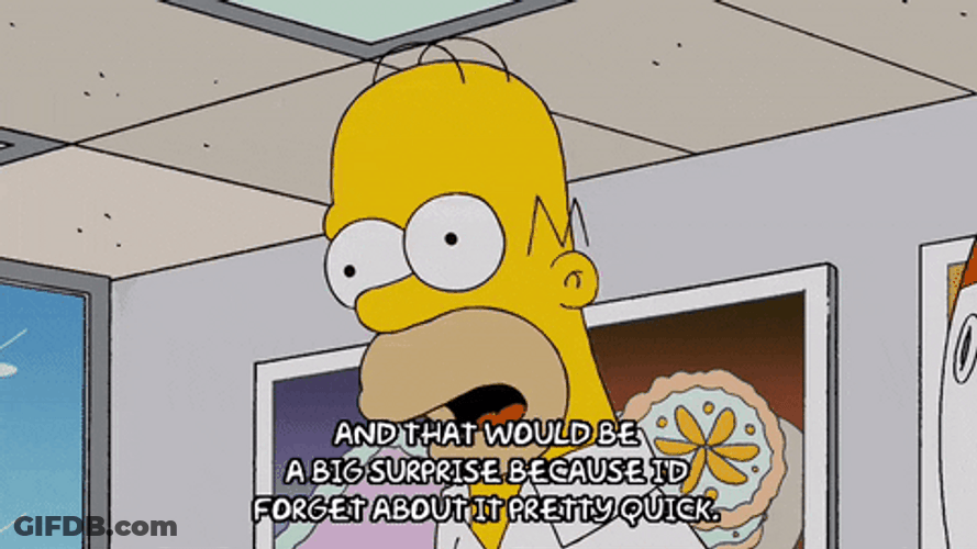 Yapping Homer Simpson The Simpsons GIF