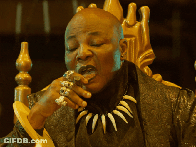 Yapping Irritated Odudubariba Smoking GIF