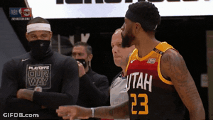 Yapping Keep Talking Utah NBA Player GIF