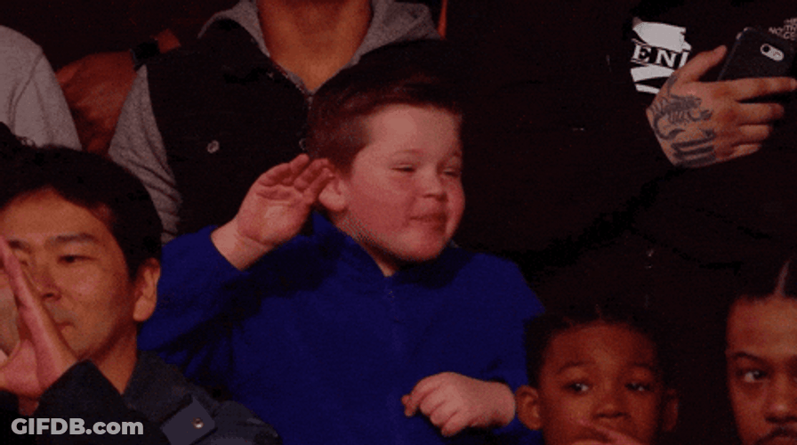 Yapping Taunting Little Boy GIF