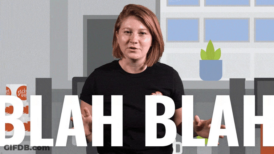 Yapping Woman Talking NonStop GIF