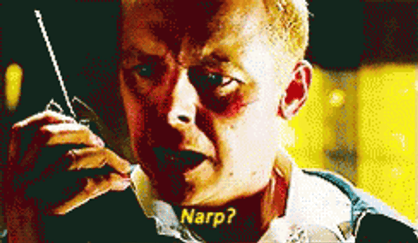 Yarp Narp Movie Quote Hot Fuzz GIF