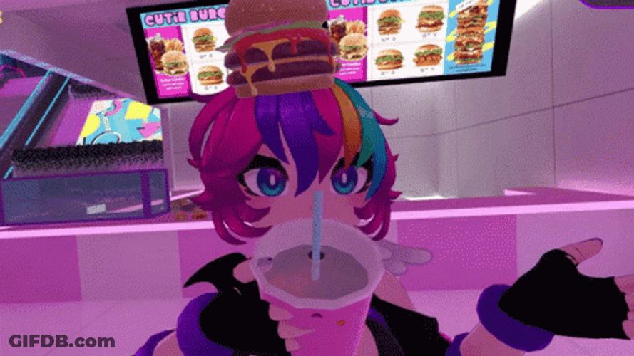 Yarp Slurpie Drink VRChat Game GIF