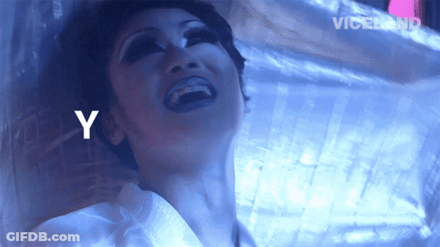 Yas Drag Queen Stage Performance GIF