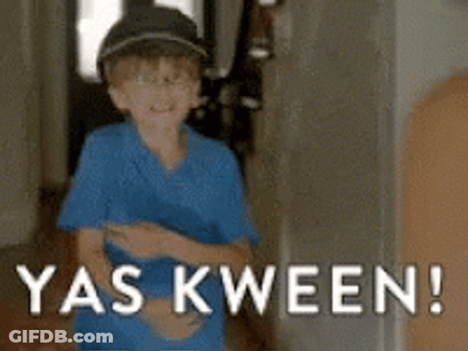Yas Kween Boy Dancing Meme GIF