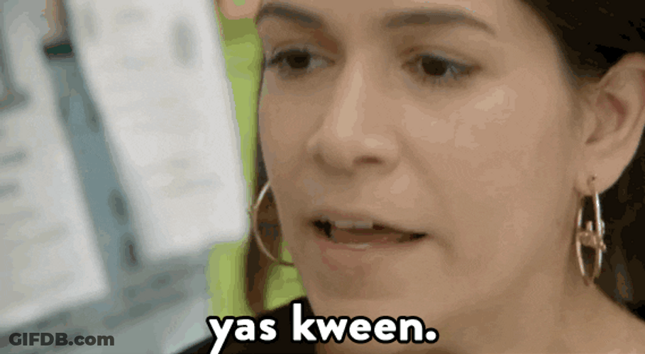 Yas Queen Broad City Women Slap GIF