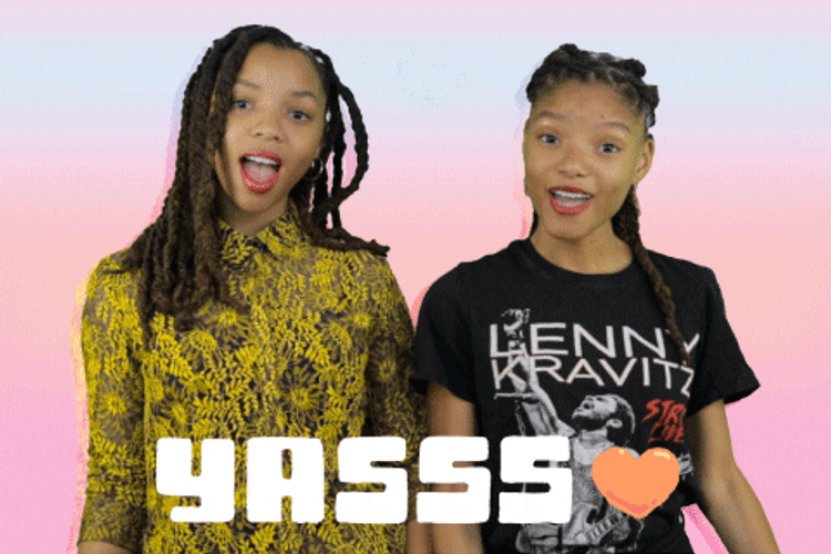 Yas Queen Chloe X Halle GIF
